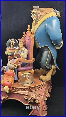 NEW! Disney ParksBELL &The BEAST Big FIGURINE! Wery RARE