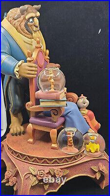 NEW! Disney ParksBELL &The BEAST Big FIGURINE! Wery RARE