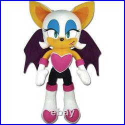 NEW Rare 20 SEGA Sonic the Hedgehog Rouge The Bat Stuffed Plush doll big size