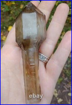 Natural Smokey Citrine Scepter. Zambia BIG And RARE