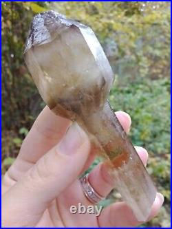 Natural Smokey Citrine Scepter. Zambia BIG And RARE