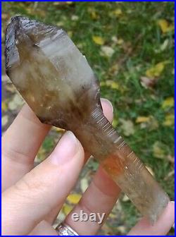 Natural Smokey Citrine Scepter. Zambia BIG And RARE