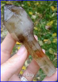 Natural Smokey Citrine Scepter. Zambia BIG And RARE