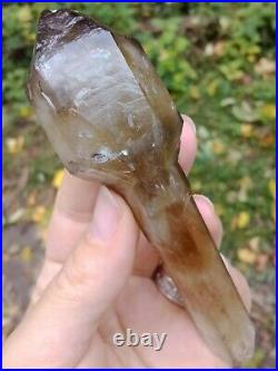 Natural Smokey Citrine Scepter. Zambia BIG And RARE