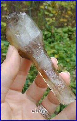 Natural Smokey Citrine Scepter. Zambia BIG And RARE