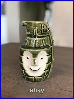New Bobomb Hand Grenade Tiki Bob Mug Green Big Toe & Tiki Farm Sold Out Rare