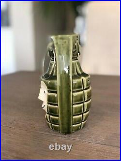 New Bobomb Hand Grenade Tiki Bob Mug Green Big Toe & Tiki Farm Sold Out Rare