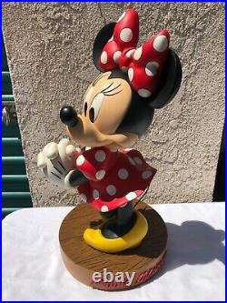 New! Rare Limited Production Disney Minnie Mouse Big Fig Figure