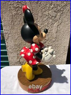 New! Rare Limited Production Disney Minnie Mouse Big Fig Figure