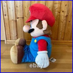 Nintendo Super Mario Big Plush LL Size Red Vintage Rare Retro Collecter Goods