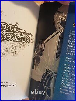 OOP RARE Viz Big Shonen Jump Rurouni Kenshin VOLUMES 1 2 3 Watsuki First Prints