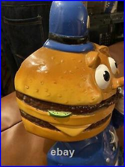 Officer Big Mac McDonalds Hamburger Vintage Store Statue Display Rare