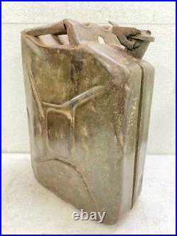 Old Antique Rare Handmade Big Jerry Can, / Pot Collectible
