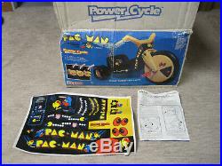 Pac Man Big Wheel Power Cycle 1982 Coleco New In Box! Extremely rare