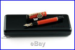 Parker Duofold Special Edition Big Red Fountain Pen RARE