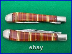 Pre Kabar Union Cut Co Pat 1907 Rare Big Hobo Knife 2 Pc Knife Fork Never Sharpe