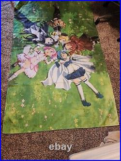 Puella Magi Madoka Magica Group Big Tapestry Japan Anime RARE! Collectible
