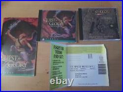 Quest for Glory Collection I-IV Includes Big Box & Manual PC DOS\WINDOWS 95\98