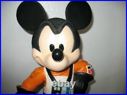 RARE 2007 Star Wars Weekends Mickey as X-Wing Fighter Pilot Big Fig #490/600