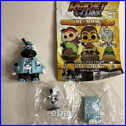 RARE 3BIG AL INSOMNIAC COLOWAY(black/white/blue)RATCHET & CLANK BLINDBAG VINYL