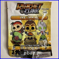 RARE 3BIG AL INSOMNIAC COLOWAY(black/white/blue)RATCHET & CLANK BLINDBAG VINYL