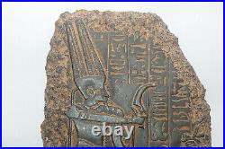 RARE ANCIENT EGYPTIAN ANTIQUE Thutmose III Big War Stella Steala 1493-1426 BC