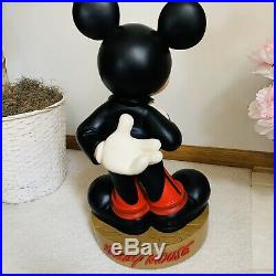 RARE Big Fig Mickey Mouse Tuxedo Disney Disneyland DIsney World Figure Fab 5