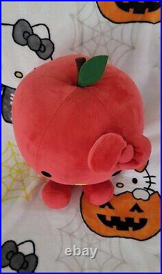 RARE Big Sanrio Hello Kitty Apple Plush NWT