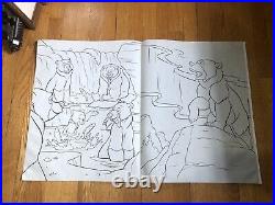 RARE Bundle of (3) 2004 Out of Print Disney's Big Time Coloring Books