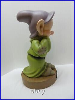 RARE DISNEY BIG FIGURE DOPEY Collectible Statue with Base 20 inch