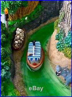 RARE Disney Big Fig Adventureland Jungle Cruise Tiki Room by Larry Nikolai