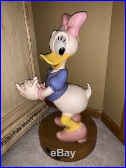 RARE Disney Big Fig Figurine Daisy Duck with Original Box