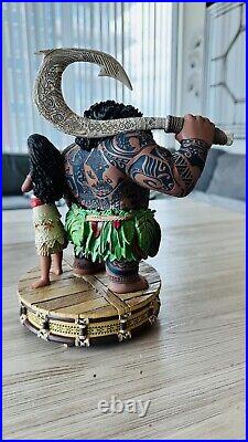 RARE Disney Figurine Medium Big Fig Moana Maui Statue Limited Ed. # 116 / 1700 LE