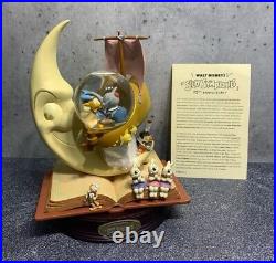 RARE Disney Globe Silly Symphonies Moon, Sailboat Shoe, Dumbo, Big Bad Wolf