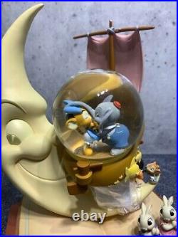 RARE Disney Globe Silly Symphonies Moon, Sailboat Shoe, Dumbo, Big Bad Wolf