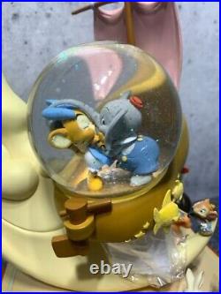 RARE Disney Globe Silly Symphonies Moon, Sailboat Shoe, Dumbo, Big Bad Wolf