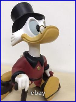 RARE Disney Scrooge McDuck Big Figure Garden Figurine