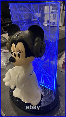 RARE Disney Star Wars Weekends 2007 Princess Leia Minnie Big Fig. Limited 1/600