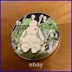 RARE Disney Studio Ghibli Mononoke Kodama Baymax Big Hero Six 6 FANTASY Pin LE37