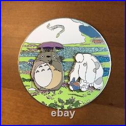 RARE Disney Studio Ghibli Totoro Baymax Big Hero Six 6 FANTASY JUMBO Pin LE 100