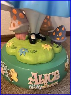 RARE Disneyland Alice in Wonderland 24 Magical Big Fig Figure Statue