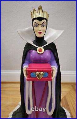 RARE Disneyland Magical Big Figurines Snow White Figure Statue 1st Ed Evil Queen