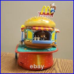 RARE Enesco McDonalds Big Mac Bears Music Box Vintage 1991 Collectible w Box