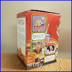 RARE Enesco McDonalds Big Mac Bears Music Box Vintage 1991 Collectible w Box