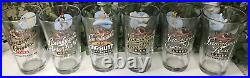 RARE Full Set 6 2003 Leinenkugels Beer Winter Sports Pint Glass NOS BIG BUTT