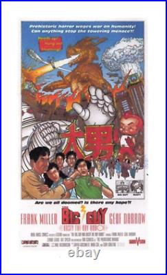 RARE Geof DARROW withSketch Big Guy & Rusty the Robot MOVIE Poster 1995
