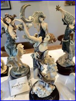 RARE Giuseppe Armani Lot Of 8 Sculptures With Certificates Pristine LOOK