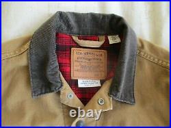 RARE LEVIS justin timberlake COLLECTION trucker JACKET COAT big E RED TAB tan S