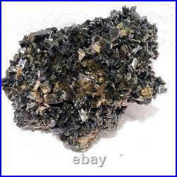 RARE LG Fully Terminated Epidote Crystal Cluster Specimen 2.8 lb Natural Beauty