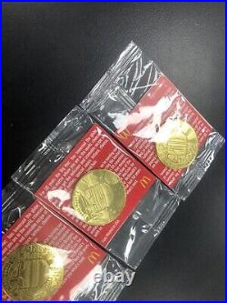 RARE McDonalds 50 Years Of Big Mac Collectors Coin MacCoin COMPLETE SET